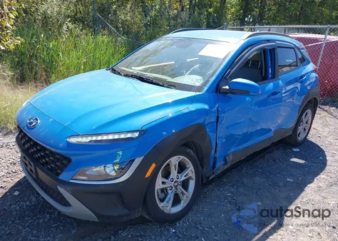 2022 Hyundai Kona Sel из США, поврежденный, VIN KM8K6CAB2NU923083